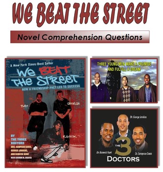 Preview of WE BEAT THE STREET Chapters Comprehension Questions (20 PAGES)
