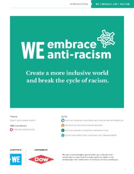 Preview of WE Embrace Antiracism Campaign - For Students