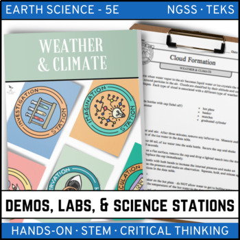 Preview of Weather and Climate - Demo, Labs, and Science Stations