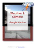 WEATHER CLIMATE NGSS for 3rd Grade-Google Version