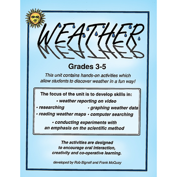 Preview of WEATHER Gr. 3-5