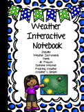 WEATHER Interactive Notebook - Fronts, Air Pressure, Tools