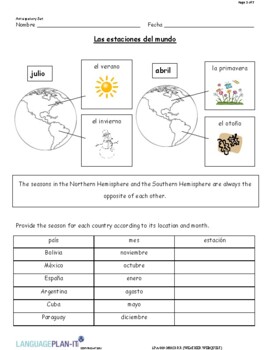 Preview of WEATHER WEB QUEST (SPANISH)