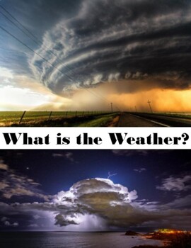 Preview of WEATHER - What is it like? [ADAPTED booklet]
