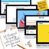 WEBSITES - fun, free, educational and student friendly