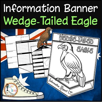 Preview of WEDGE-TAILED EAGLE  Information Report Banner - Australian Animals | Australian 