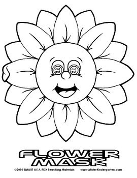 WEEKLY FREEBIE #57: Flower Mask by Dwayne Kohn | TpT