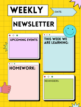 Preview of WEEKLY NEWSLETTER