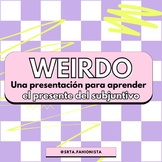 WEIRDO Spanish Present Tense Subjunctive Presentation & Practice