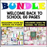 WELCOME BACK TO SCHOOL AND MORE  (66 PAGES)