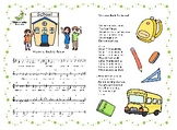 WELCOME BACK TO SCHOOL SONG: music scores and lyrics