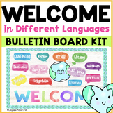 WELCOME Bulletin Board in Different Languages