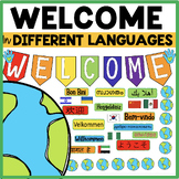 WELCOME Bulletin Board in Different Languages