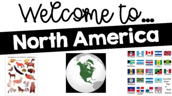 Preview of WELCOME TO...North America