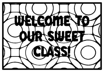 WELCOME TO OUR SWEET CLASS! Pineapple Coloring Pages, Pineapple ...