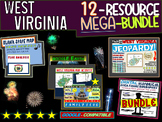WEST VIRGINIA STATE MEGA-BUNDLE! Maps, Flag and Song Analy