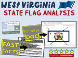 WEST VIRGINIA State Flag Analysis: fillable boxes, analysi