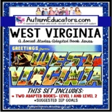 WEST VIRGINIA State Symbols ADAPTED BOOK for Special Educa