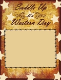 WESTERN DAY SCRAPBOOK PAGE