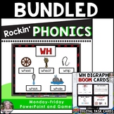 WH Digraph Phonics BUNDLED with BOOM cards