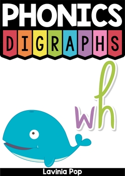 FREE Digraph WH: Phonics Word Work Multiple Phonograms by Lavinia Pop