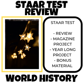 Preview of WH HISTORY STAAR TEST REVIEW MATERIALS