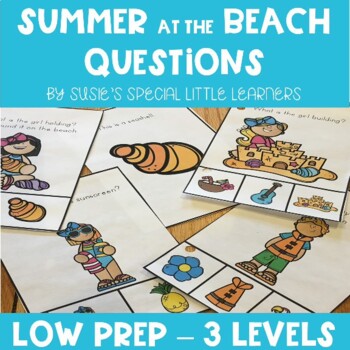 Preview of ESY SUMMER QUESTIONS FOR EARLY CHILDHOOD SPECIAL ED AND SPEECH