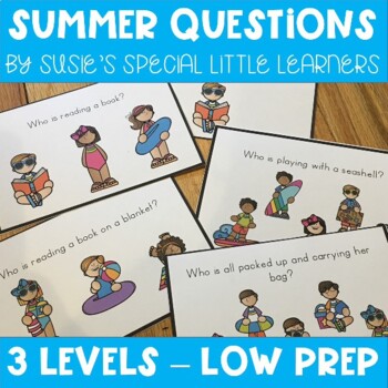 Preview of ESY SUMMER QUESTIONS FOR EARLY CHILDHOOD SPECIAL EDUCATION & SPEECH THERAPY