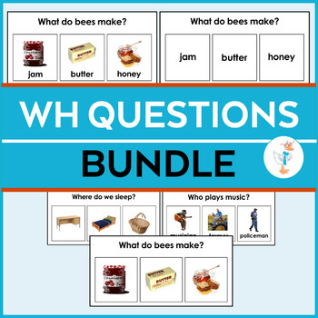 WH Question Flip Cards