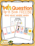 WH Question Flip-It Book FREEBIE