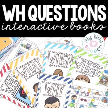 WH Question Interactive Books