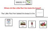 WH-Question Little Red Hen Interactive Smart Notebook Activity
