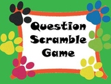 WH Question Scramble Card Game