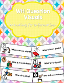 WH Question Visuals: Manding for Information
