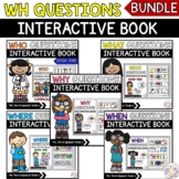 WH Questions Adapted Book BUNDLE | Question Prompts | Spee