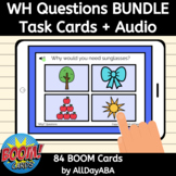 WH Questions Boom Cards Who, What, Where, When, Why Questi