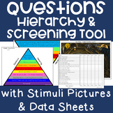 WH Questions Screening Tool & Hierarchy