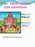 Digraph WH - Questions / Comprehension  Passages / Workshe