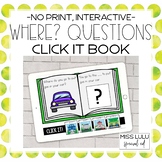 WH Questions Where Click It Book No Print