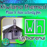 WH = Wharenui {Kiwiana Themed 'Make & Take' Alphabet Set}