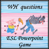WH questions ESL Powerpoint game