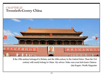 Preview of WH23 - Twentieth - Century China - Document Based Question 