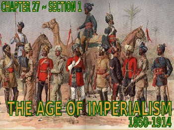Preview of W27.4 - British Imperialism in India - PowerPoint Notes
