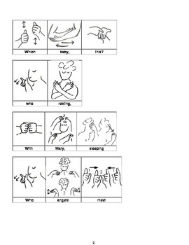 Preview of WHAT CHILD IS THIS in American Sign Language