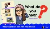 WHAT DO YOU HEAR? 5 Senses (Listening Activity)