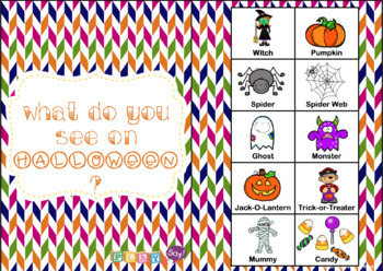Preview of WHAT DO YOU SEE ON HALLOWEEN? - AN INTERACTIVE STORY + BOOM DECK!