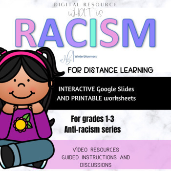 Preview of WHAT IS RACISM? // Intro lesson for primary grades// Anti-racism series