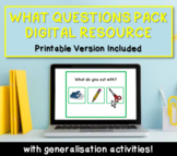WHAT Questions Pack: Interactive and Paper Versions DISTAN