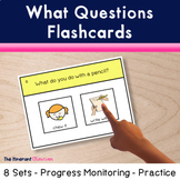 WHAT Questions Flashcards, WH Questions with Visuals and P