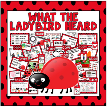 Preview of WHAT THE LADYBIRD HEARD STORY RESOURCES